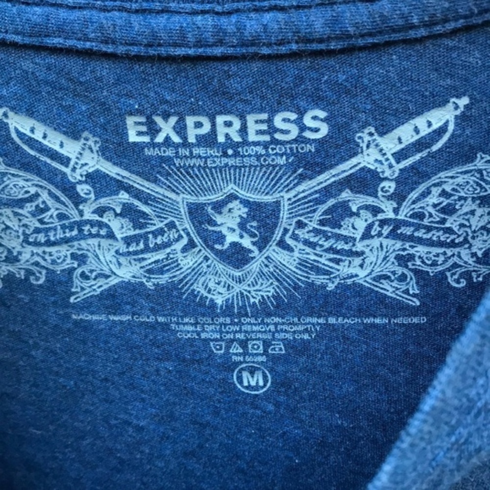 Express Men's graphic t-shirt *M - Picture 3 of 4